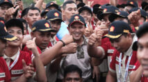 Bakar Semangat Laskar Gerindra Aceh, Dek Fadh: Harus Meusibak Agam!