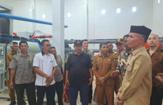 Pabrik Es Berkapasitas 30 Ton Resmi Beroperasi di PPI Ujung Serangga Abdya