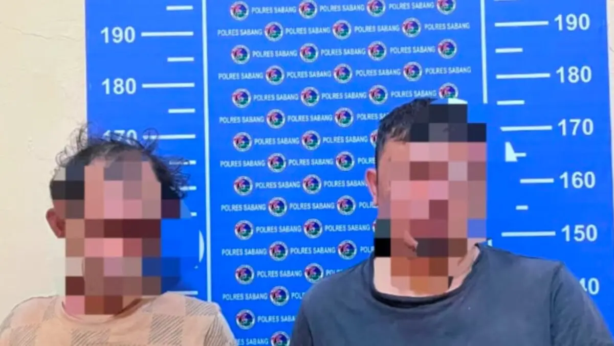 Dua Pria di Sabang Dicokok Polisi Terkait Kasus Narkoba, Satu Paket Sabu Disita