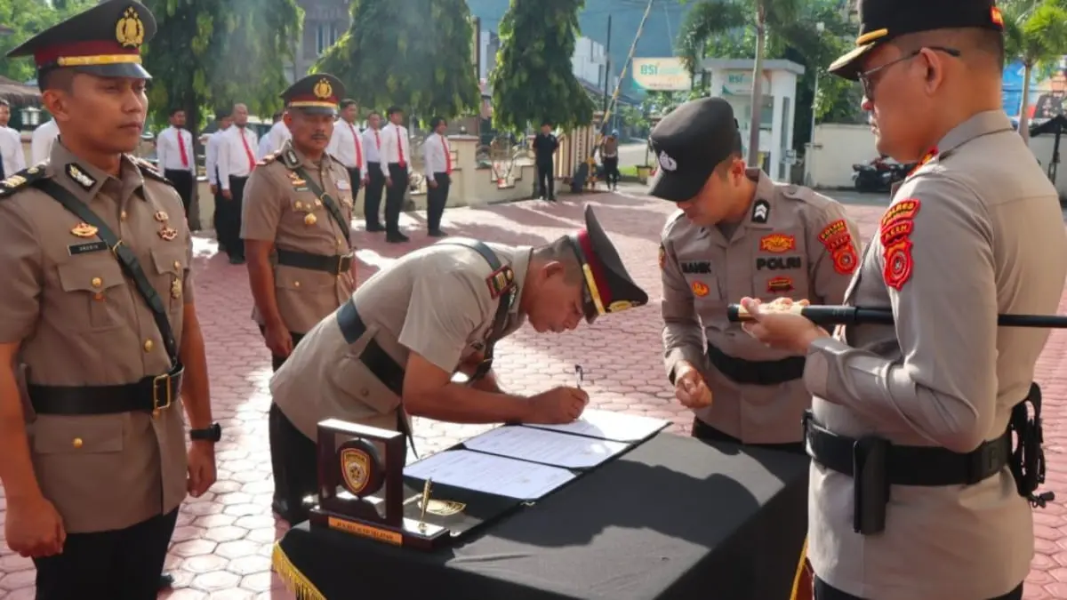 AKP Syamsuar Jabat Kabagops Polres Aceh Selatan, Iptu Hirzon Jadi Kapolsek Samadua