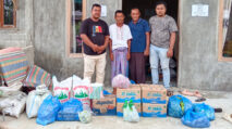 Pemerintah Gampong Baharu Abdya Salurkan Bantuan Sembako untuk Warga Berduka