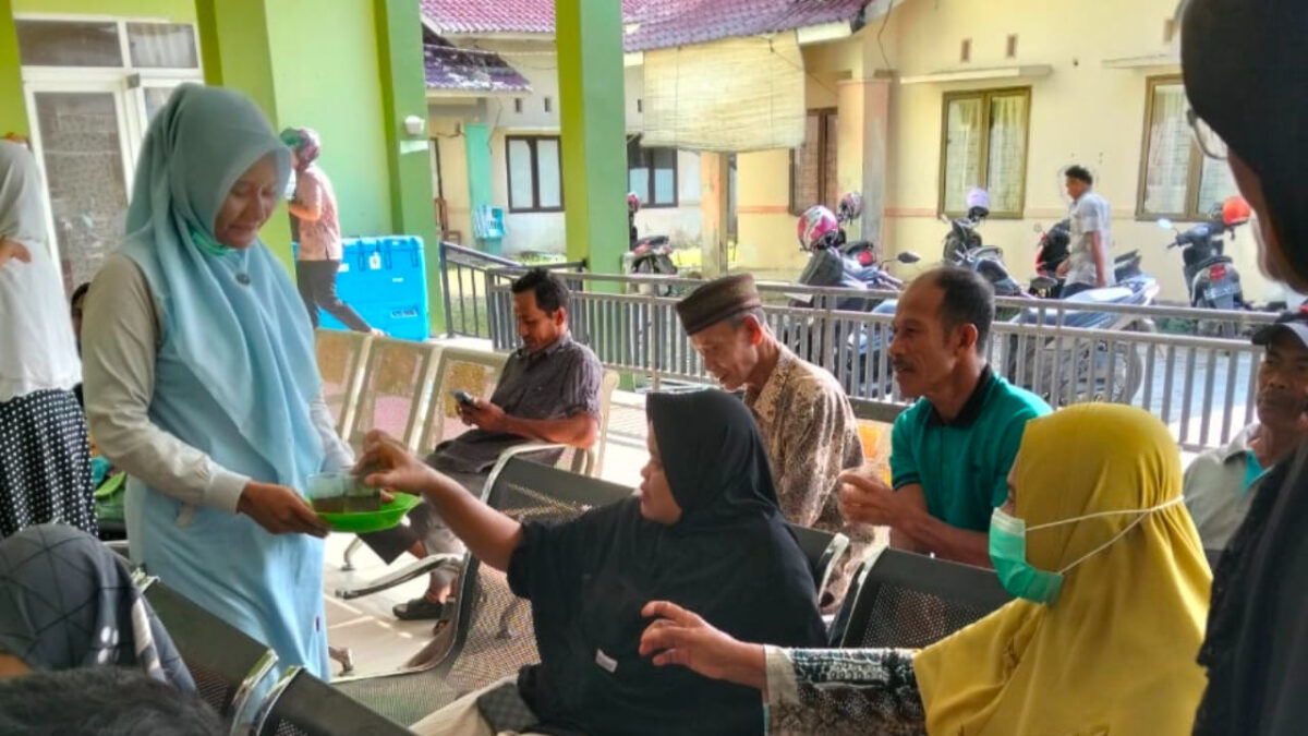 Puskesmas Alue Sungai Pinang Abdya Edukasi Pasien Soal Obat Tradisional