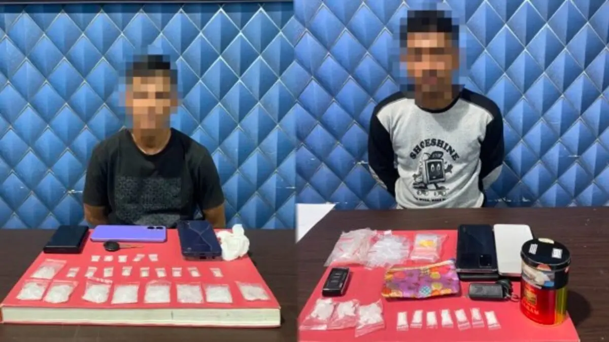 Dua Residivis di Aceh Barat Dibekuk Dalam Sejam, Polisi Amankan 64,58 Gram Sabu Siap Edar