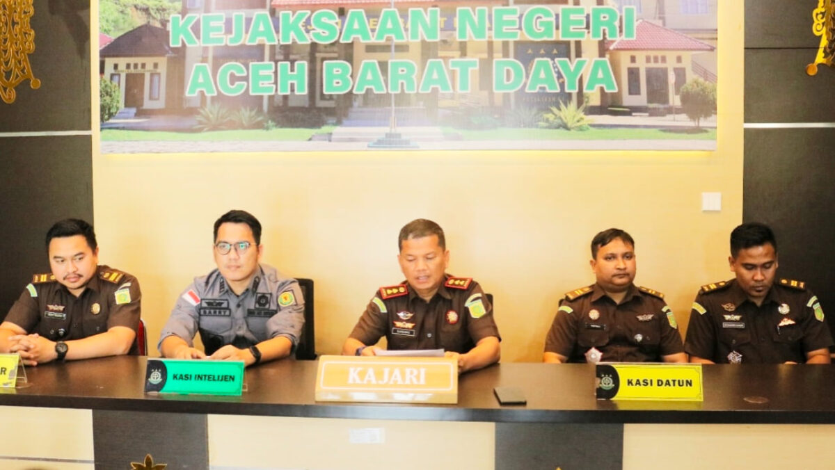 Korupsi APBG Rp109 Juta, Mantan Keuchik Pantai Perak Abdya Resmi Berstatus Tersangka