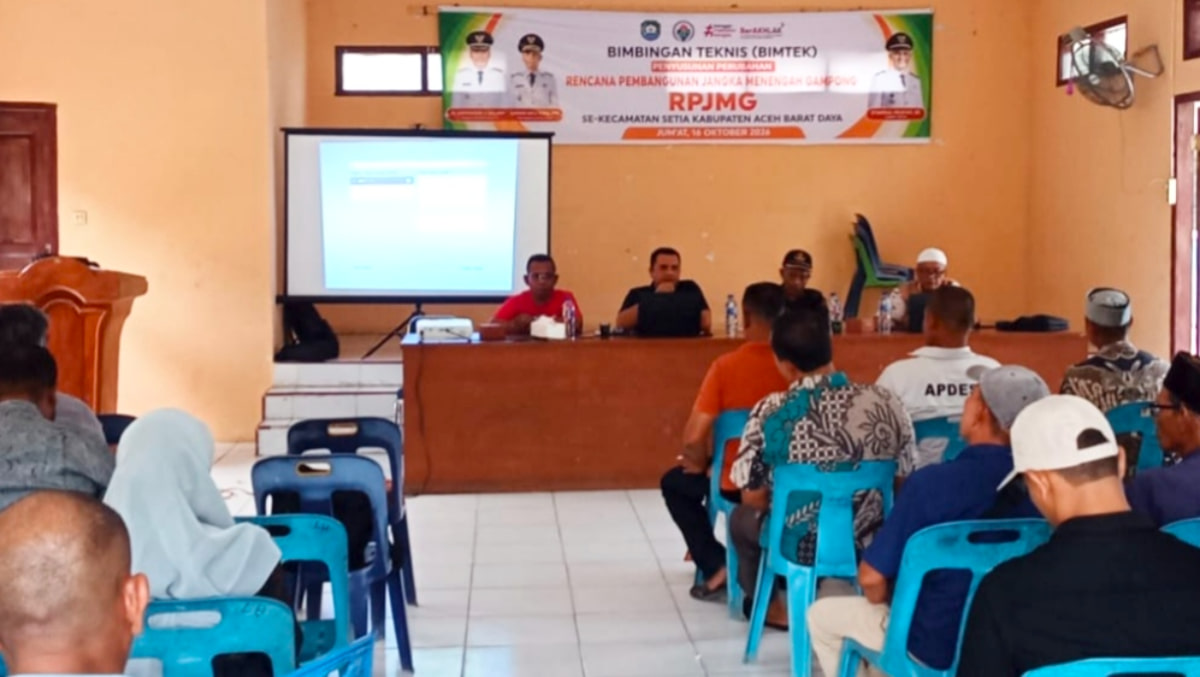 Cegah Masalah Hukum dan Anggaran, Pemkab Abdya Gelar Bimtek Perubahan RPJMG