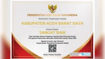 Kinerja PTSP Pemkab Abdya Tembus Kategori Sangat Baik Nasional