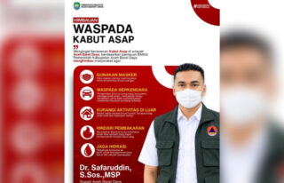 Dampak Kabut Asap, Pemkab Abdya Imbau Warga Lakukan Hal Ini