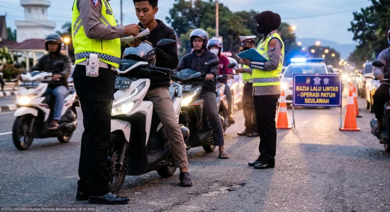 Jangan Terjebak Razia! Ini Titik Perhatian Operasi Patuh Seulawah Banda Aceh